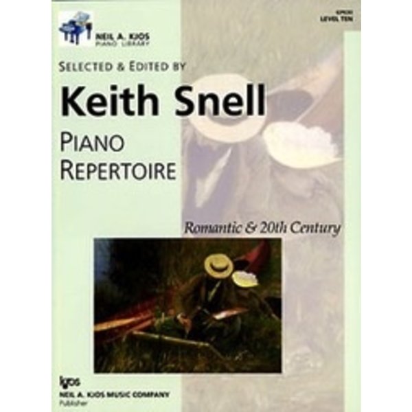 Kjos Keith Snell Piano Repertoire: Romantic & 20th Century, Level 10