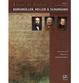 Alfred Music Classics for Students: Burgmüller, Heller & Schumann, Book 1