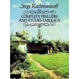 Dover Publications Rachmaninoff - Complete Preludes and Etudes-tableaux