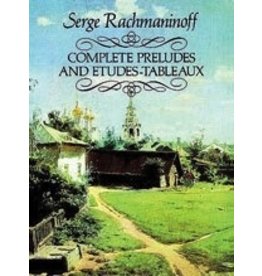 Dover Publications Rachmaninoff - Complete Preludes and Etudes-tableaux