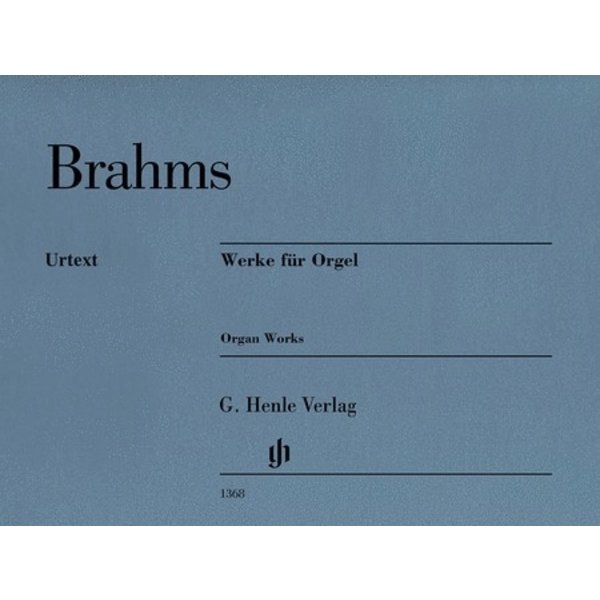Henle Urtext Editions Brahms - Works for Organ – Revised Edition