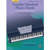 Alfred Music Easy Teacher-Student Piano Duets in Three Progressive Books - Book 2