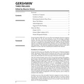 Alfred Music Gershwin - Three Preludes