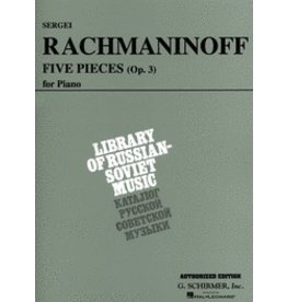 Schirmer Rachmaninoff - 5 Pieces, Op. 3 (NFMC)