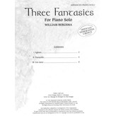 Alfred Music Bergsma - Three Fantasies
