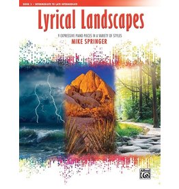 Alfred Music Lyrical Landscapes, Book 3
