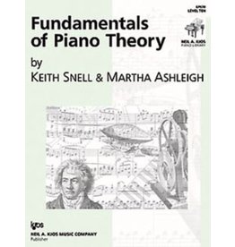 Kjos Keith Snell Fundamentals of Piano Theory, Level 10