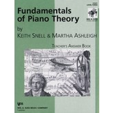 Kjos Keith Snell Fundamentals of Piano Theory, Level 3 - Answer Book