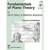Kjos Keith Snell Fundamentals of Piano Theory, Level 10 - Answer Book