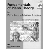 Kjos Keith Snell Fundamentals of Piano Theory, Level 5 - Answer Book