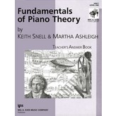 Kjos Keith Snell Fundamentals of Piano Theory, Level 1 - Answer Book
