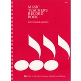 Kjos MUSIC TEACHERS RECORD BOOK