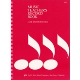 Kjos MUSIC TEACHERS RECORD BOOK