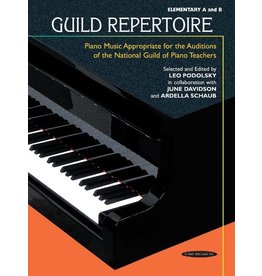 Alfred Music Guild Repertoire: Elementary A & B