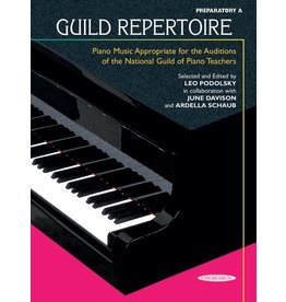 Alfred Music Guild Repertoire: Preparatory A