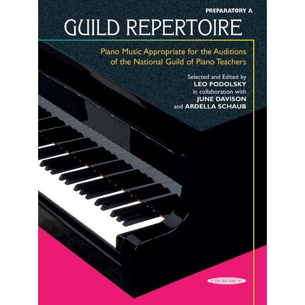 Alfred Music Guild Repertoire: Preparatory A