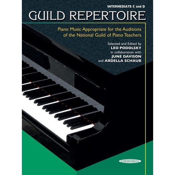 Alfred Music Guild Repertoire: Intermediate C & D