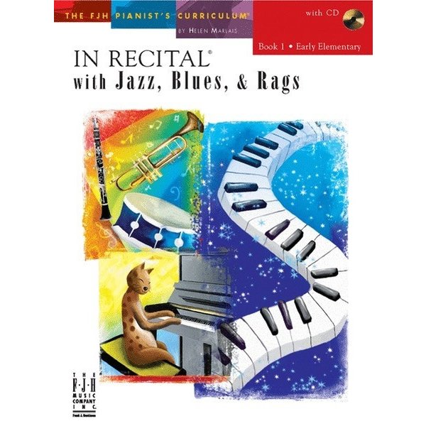FJH In Recital with Jazz, Blues, & Rags, Book 1