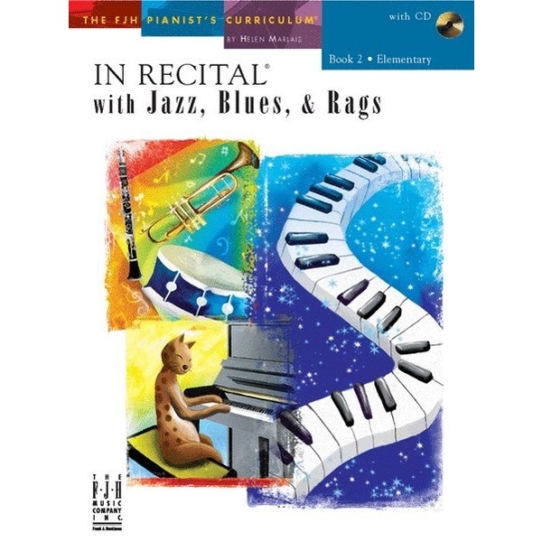 FJH In Recital with Jazz, Blues, & Rags, Book 2