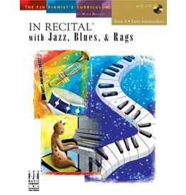 FJH In Recital with Jazz, Blues, & Rags, Book 4