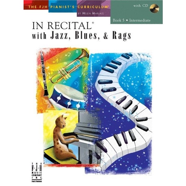 FJH In Recital with Jazz, Blues, & Rags, Book 5