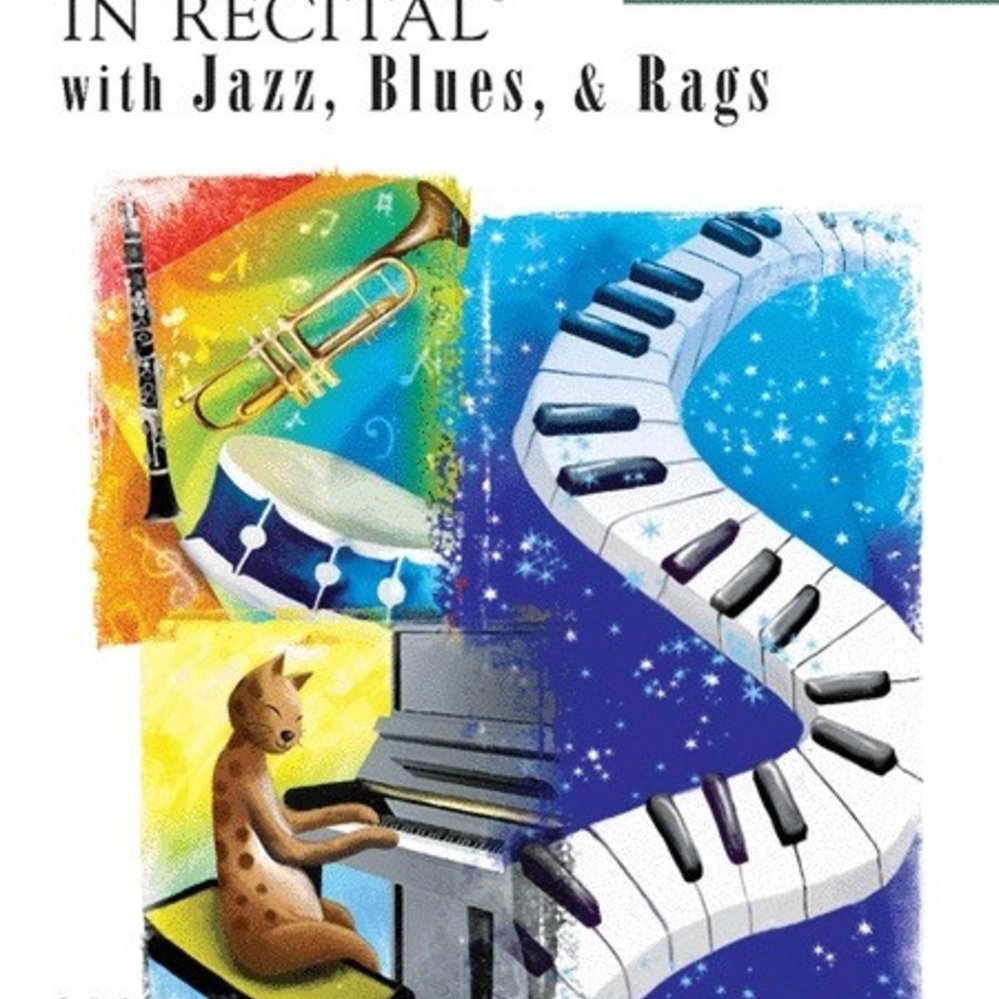 In Recital with Jazz, Blues, & Rags, Book 5 - PianoWorks, Inc