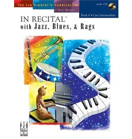 FJH In Recital with Jazz, Blues, & Rags, Book 6