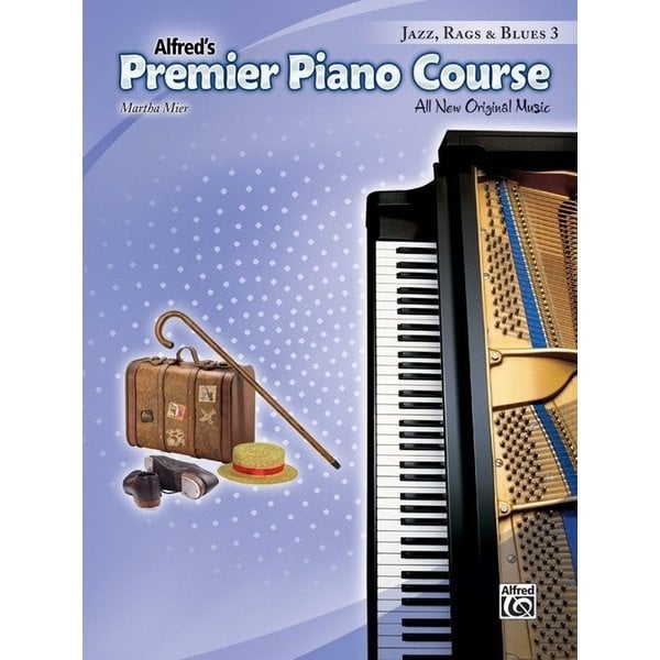 Alfred Music Premier Piano Course: Jazz, Rags & Blues Book 3