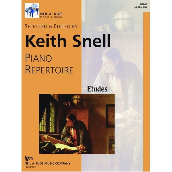 Kjos Keith Snell Piano Repertoire: Etudes, Level 6