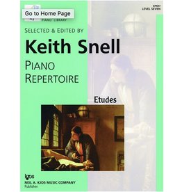 Kjos Keith Snell Piano Repertoire: Etudes, Level 7