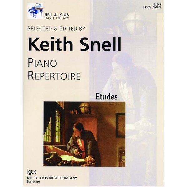 Kjos Keith Snell Piano Repertoire: Etudes, Level 8