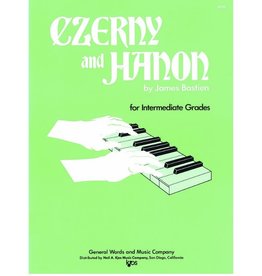 Kjos CZERNY AND HANON FOR INTERMEDIATE GRADES
