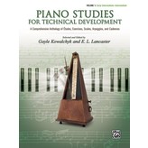 Alfred Music Piano Studies for Technical Development, Volume 1