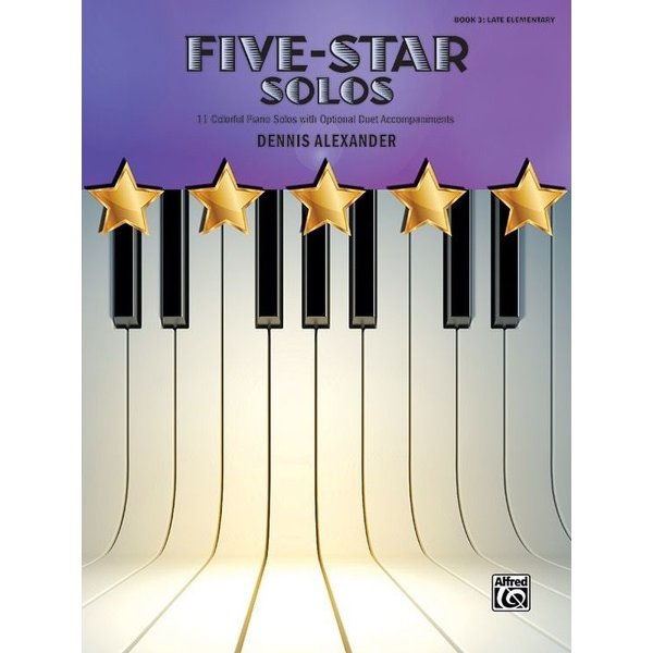 Alfred Music Five-Star Solos, Book 3