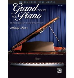 Alfred Music Bober - Grand Solos for Piano, Book 3 (NFMC)