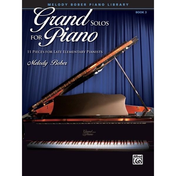 Alfred Music Bober - Grand Solos for Piano, Book 3 (NFMC)