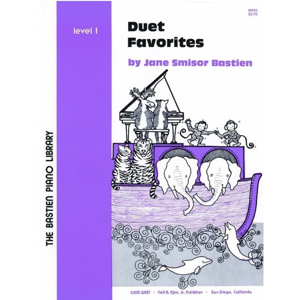 Kjos Bastien - Duet Favorites, Level 1 (NFMC)