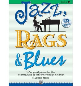 Alfred Music Jazz, Rags & Blues, Book 3 & CD
