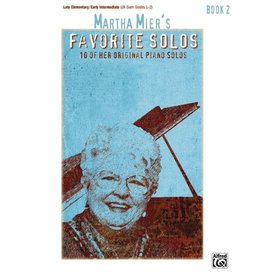 Alfred Music Martha Mier's Favorite Solos, Book 2