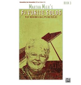 Alfred Music Martha Mier's Favorite Solos, Book 3