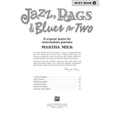 Alfred Music Jazz, Rags & Blues for Two, Book 2