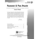 Alfred Music Matz - Famous & Fun Duets, Book 4