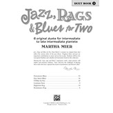 Alfred Music Jazz, Rags & Blues for Two, Book 3