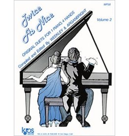 Kjos TWICE AS NICE, VOLUME 2