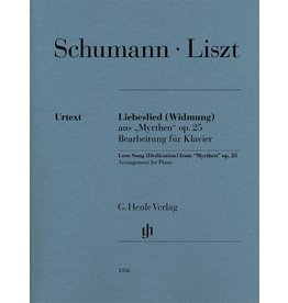 Hal Leonard Schumann/Liszt - Liebeslied (Love Song) From “Myrthen” Op. 25