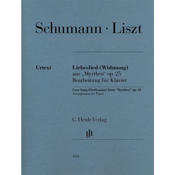 Hal Leonard Schumann/Liszt - Liebeslied (Love Song) From “Myrthen” Op. 25