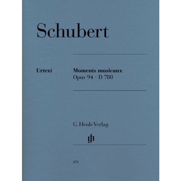 Henle Urtext Editions Schubert - Moments Musicaux Op. 94 D 780