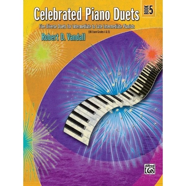 Alfred Music Celebrated Piano Duets, Book 5