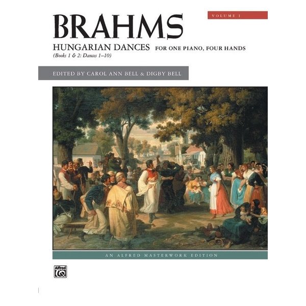 Alfred Music Brahms - Hungarian Dances, Volume 1 (NFMC)