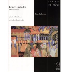 FJH Brown - Dance Preludes for Piano Duet (NFMC)